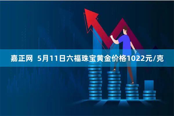 嘉正网  5月11日六福珠宝黄金价格1022元/克